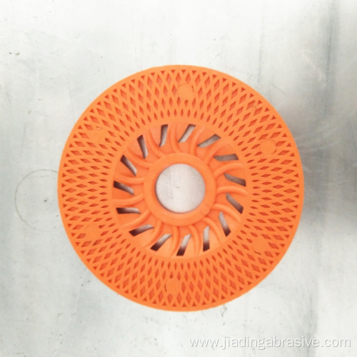 plastic backing plate for fiber disc